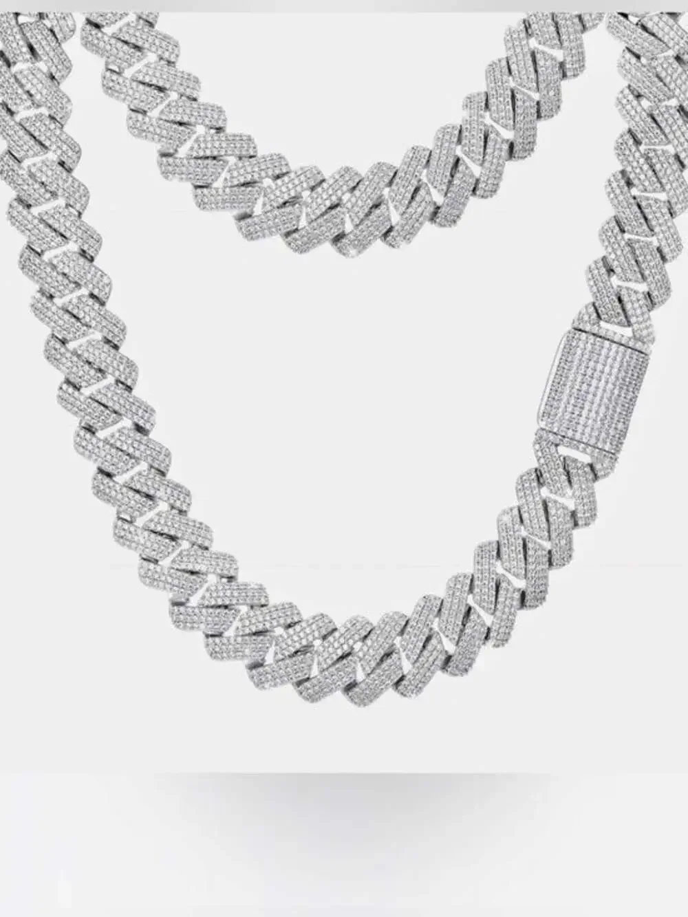 Cuban Link Necklace in Silver